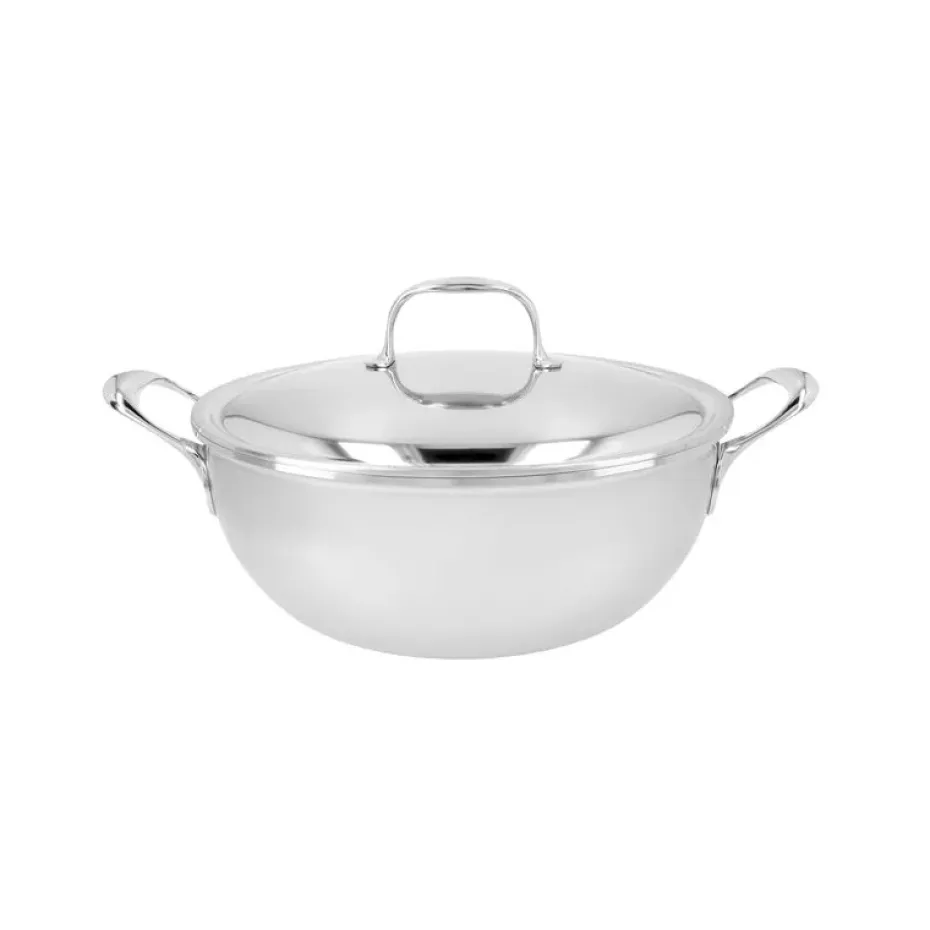 Demeyere Atlantis 7 sartén para servir de acero inoxidable, 4,8 L
