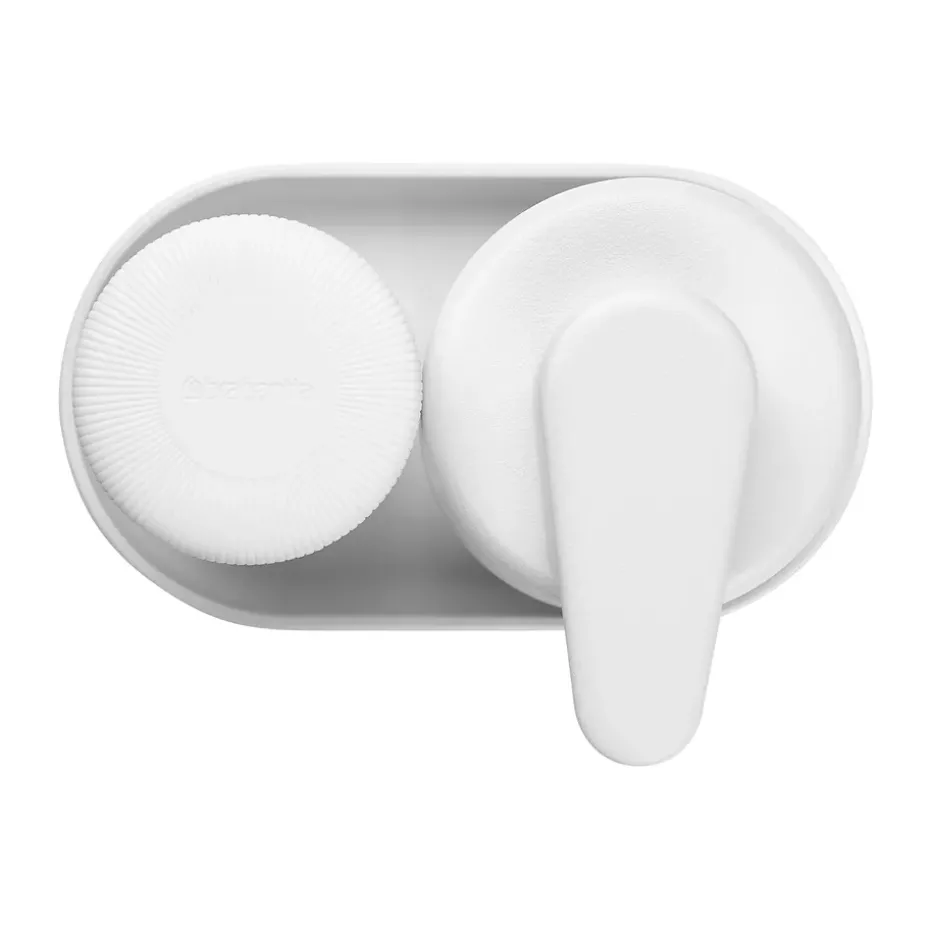 Dispensador de jabón / detergente SinkStyle, set, Mineral Fresh White