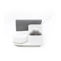 Dispensador de jabón con almacenamiento Do-Dish Caddy PLUS, Blanco