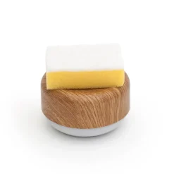 Dispensador de jabón de cocina Bosign, Estamapdo madera clara / Gris claro