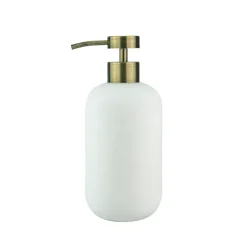 Dispensador de jabón Lotus alto, blanco