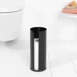 Dispensador de rollos de papel higiénico ReNew Brabantia, Matt black