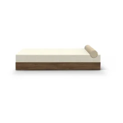 Diván Mass 200x75x51 cm, Karakorum ivory 001-walnut