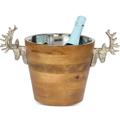 Enfriador de botellas Huntsman ciervo madera mango, 20 cm
