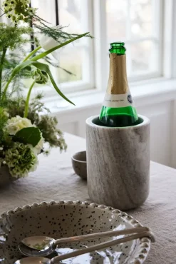 Enfriador de botellas Sten Ø12,5 cm, Travertin