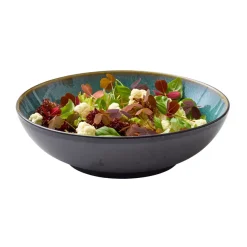 Ensaladera Bitz Ø24 cm, Negro-verde