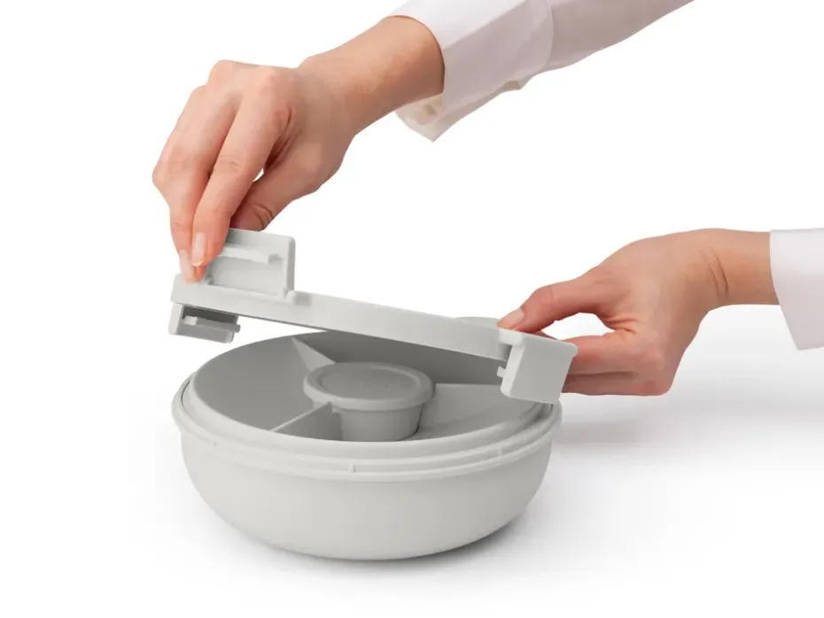 Ensaladera Make & Take 1,3 L, gris claro