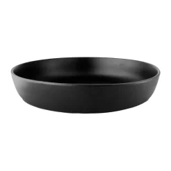 Ensaladera Nordic Kitchen baja negro, Ø28 cm