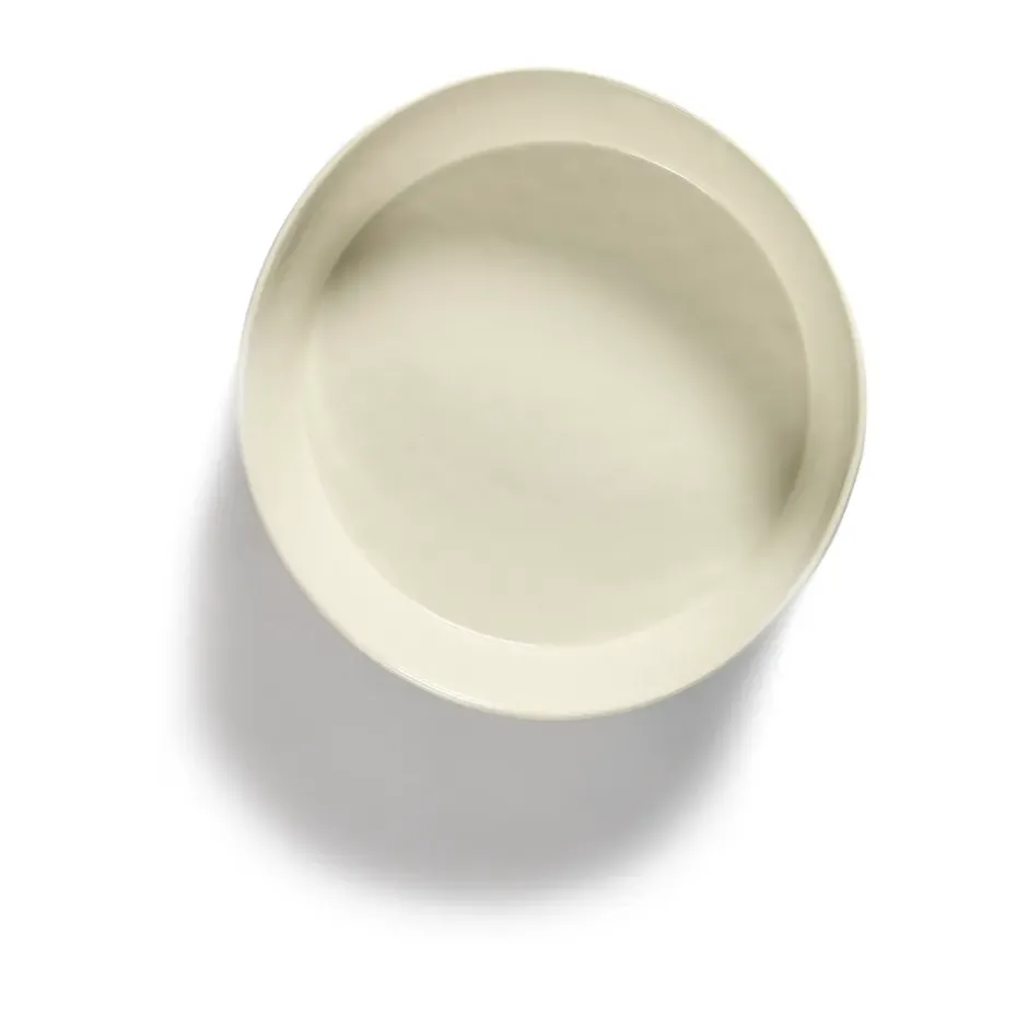 Ensaladera Ottolenghi Feast Ø27,5 cm, White stripes-blue