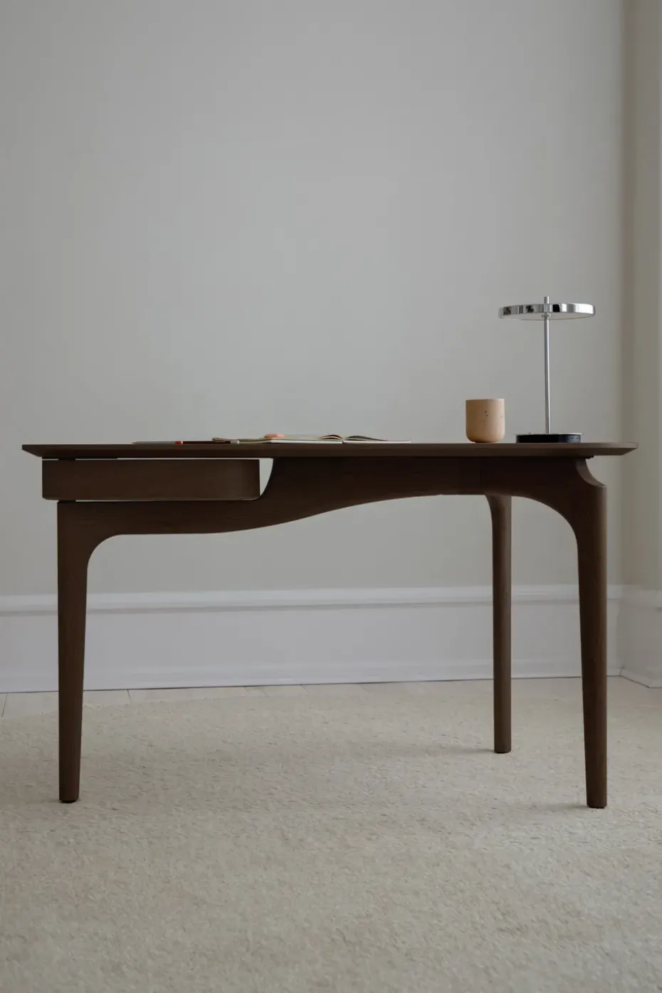 Escritorio Duende 67,1x130 cm, Dark oak