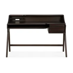 Escritorio Flow , Caoba rose brown, 140x55 cm