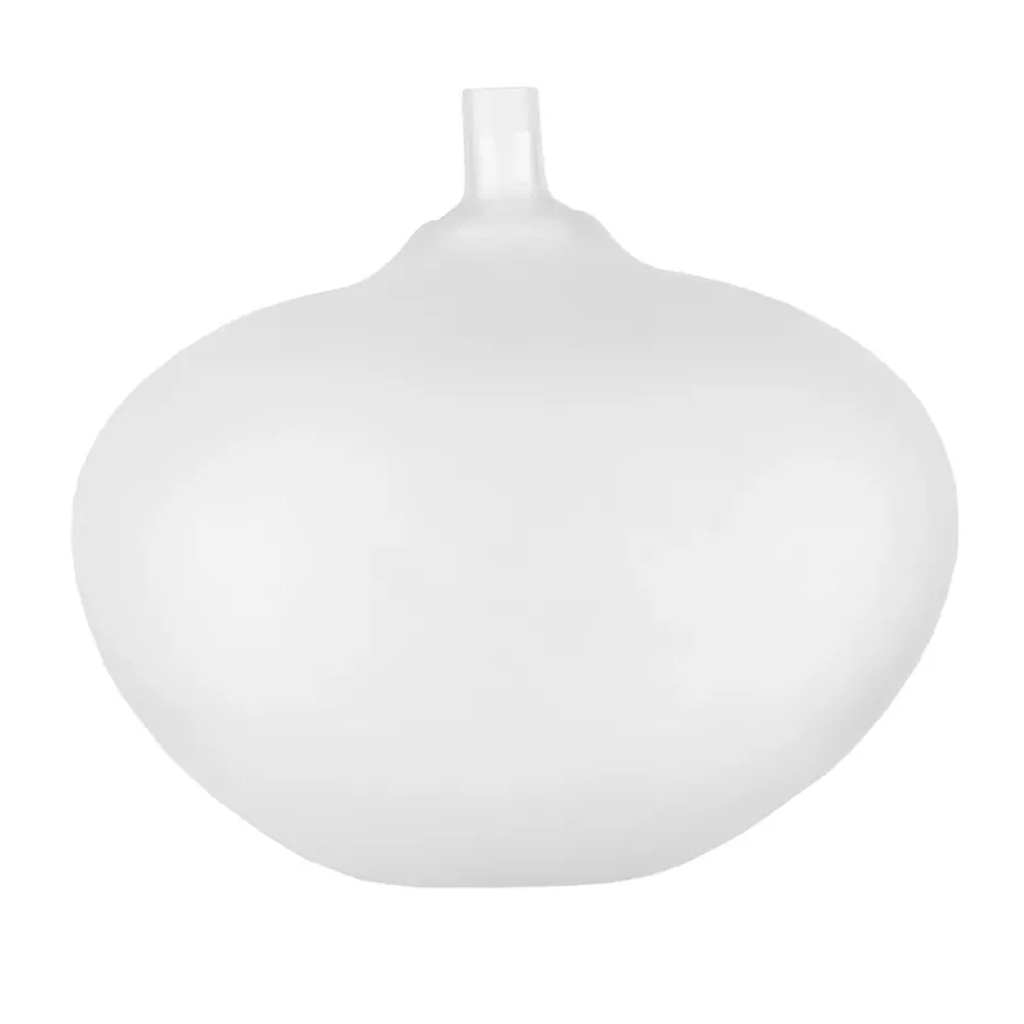 Escultura de vidrio BV Beans AC-20, Blanco