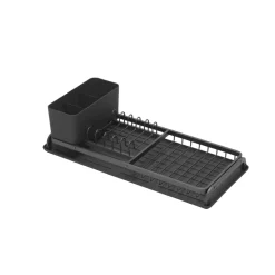 Escurreplatos compacto Brabantia, gris oscuro