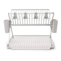 Escurreplatos plegable Sinkside 51 cm, gris claro