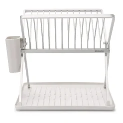 Escurreplatos plegable Sinkside 37 cm, gris claro