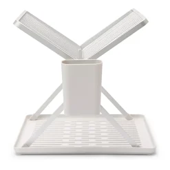 Escurreplatos plegable Sinkside 37 cm, gris claro