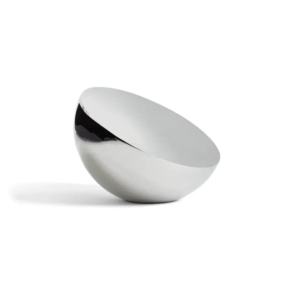 Espejo de mesa Aura, Acero inoxidable