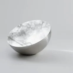 Espejo de mesa Aura, Acero inoxidable