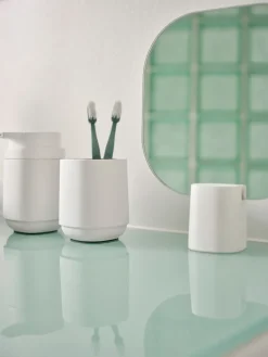 Espejo de mesa Time 26,5 cm, White