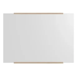 Espejo de pared rectangular 70x100 cm, Oak