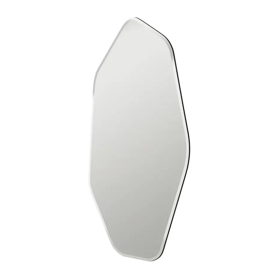 Espejo de pared Ruby 120x60 cm, Clear-black