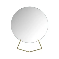 Espejo de pie Ø20 cm, Brass
