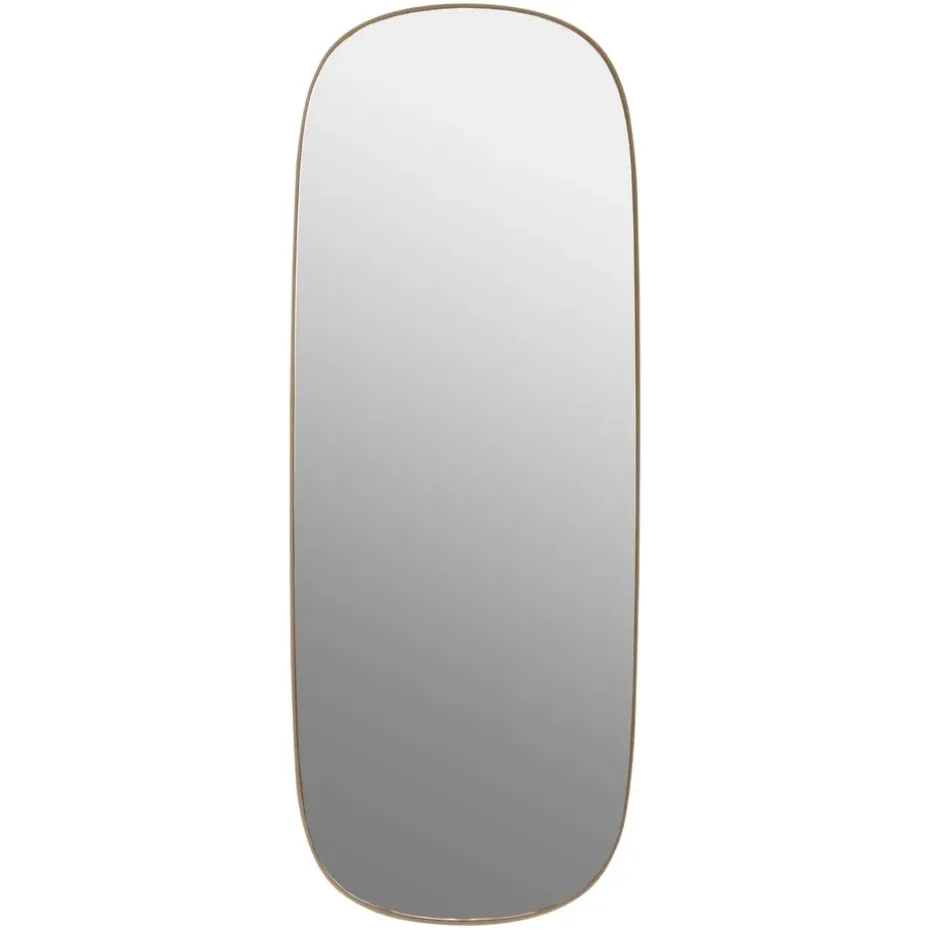 Espejo grande Framed, Rose-clear, 118x44,5
