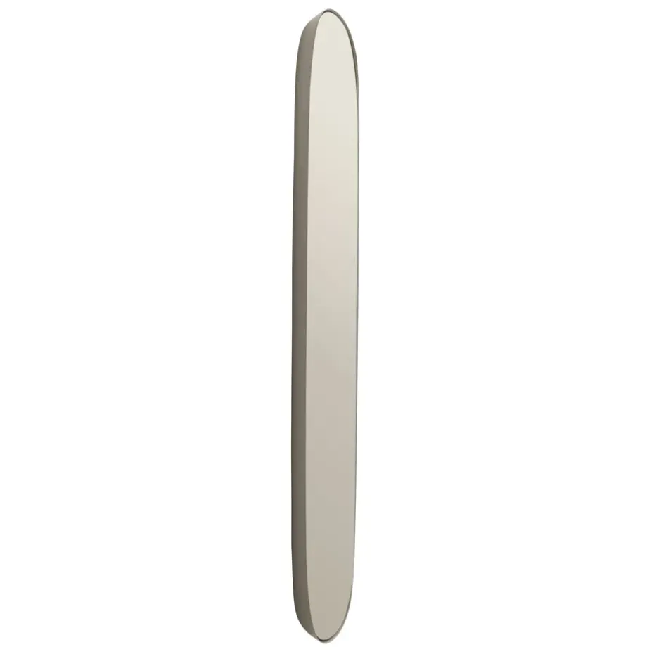 Espejo grande Framed, Taupe-taupe, 118x44,5