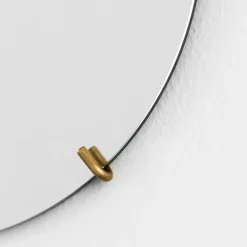 Espejo Moebe Wall mirror Ø 50 cm, Latón