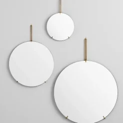 Espejo Moebe Wall mirror Ø 30 cm, Latón