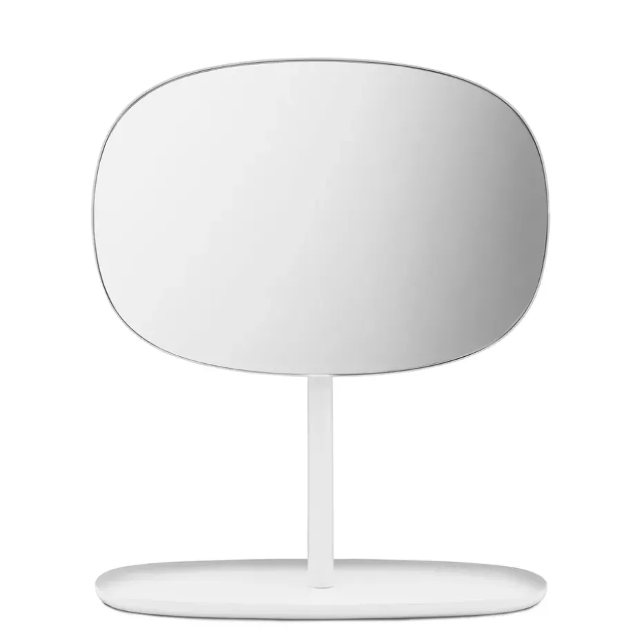 Espejo para tocador Flip, blanco