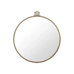 Espejo Randaccio, Antique brass, medium