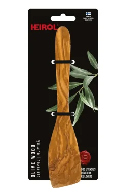 Espátula Heirol madera de olivo, 32 cm
