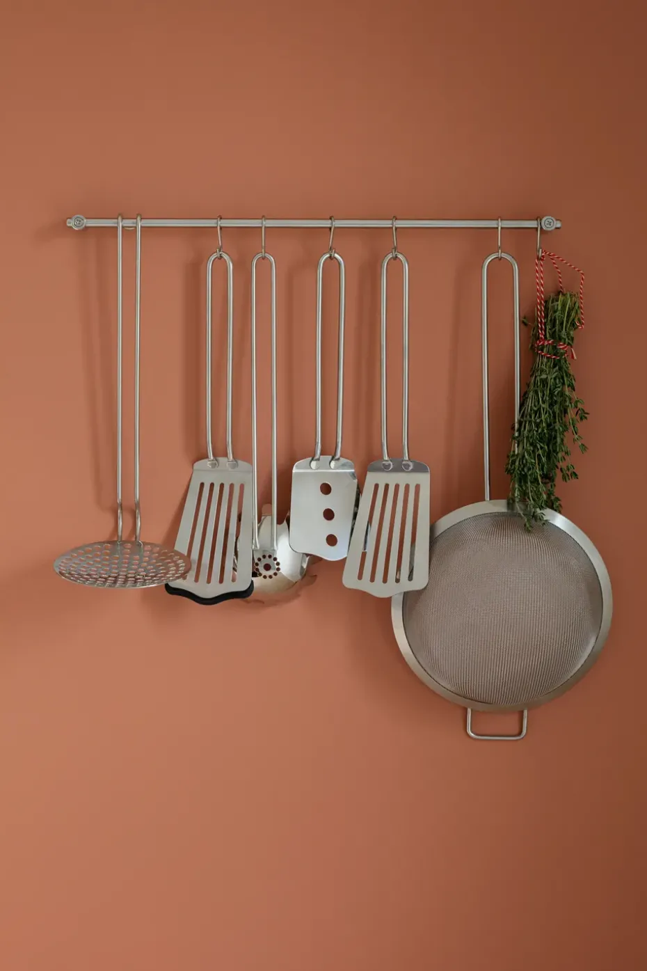 Espátula larga Eva Trio con silicona, 28 cm