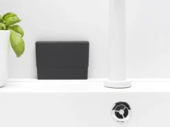 Espátula limpiadora para platos Sinkside, gris oscuro