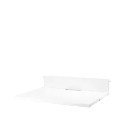 Estante con ranuras para cables String, Blanco, 58x47 cm