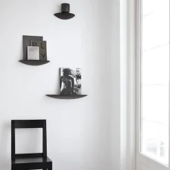 Estante Gridy Fungi, negro, grande