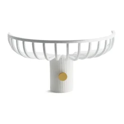 Estante para sombreros con gancho Lunett objects, Blanco