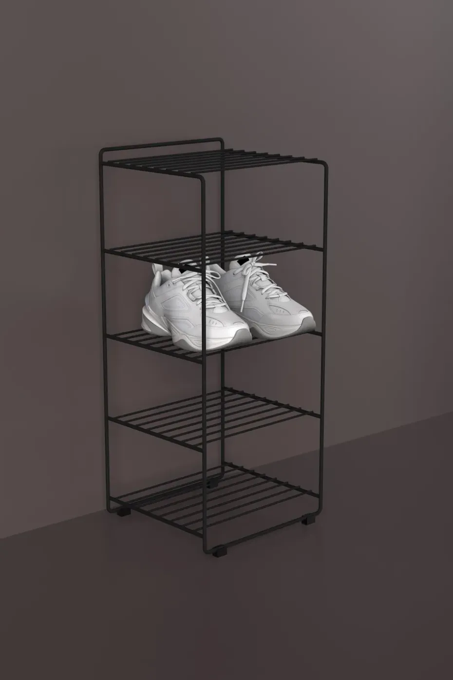 Estante para zapatos Maze Shoescraper, Negro