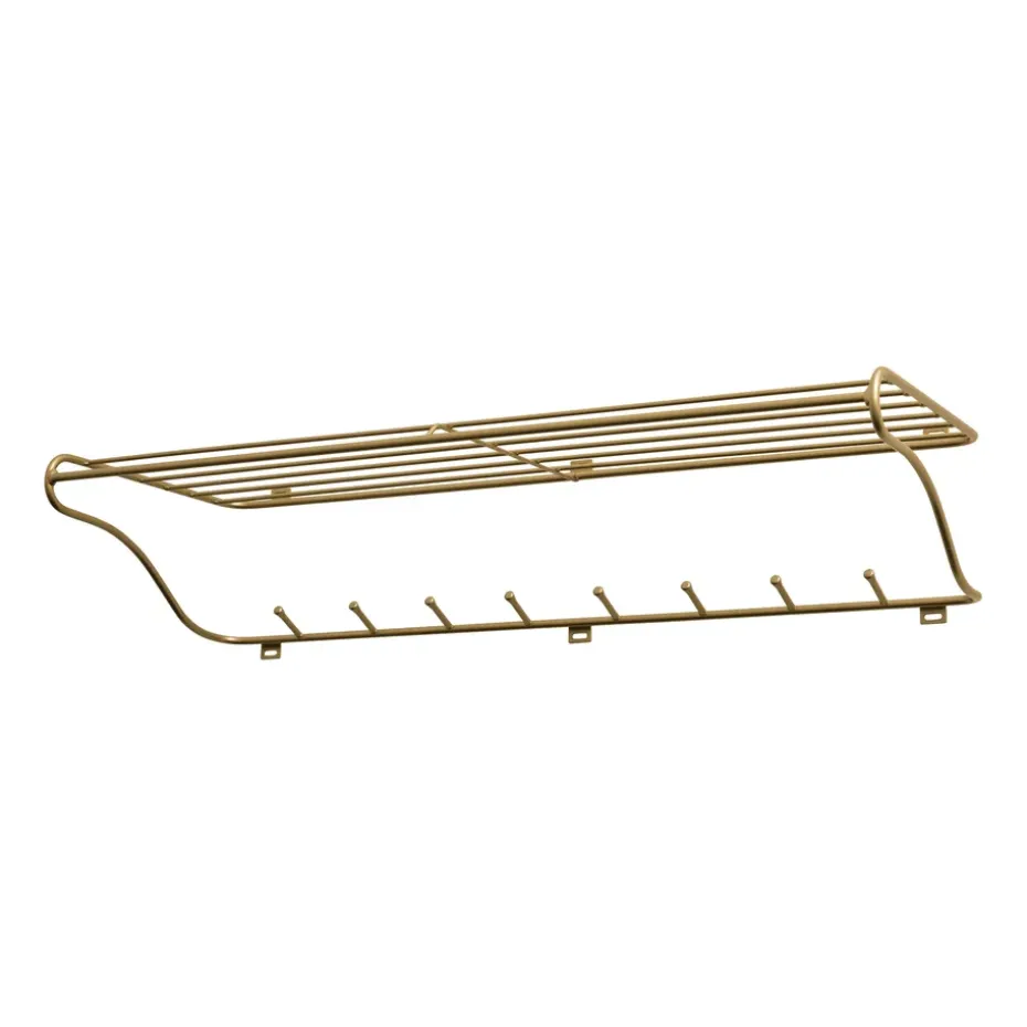 Estante perchero Hat Rack L, latón