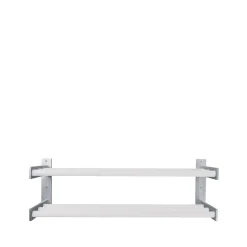 Estante zapatero 5, Blanco, pared, 2 plan