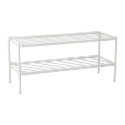 Estante zapatero Nod 80x30x37 cm, White