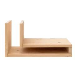 Estantería de pared F-shelf Play DIY, Pino, derecha