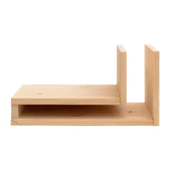 Estantería de pared F-shelf Play DIY, Pino, izquierdo