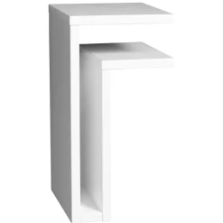 Estantería F-Shelf, blanco, estante hacia derecha