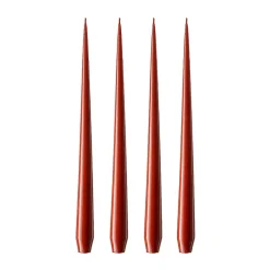 ester & erik 4 Velas lacadas, aged rust, 32 cm