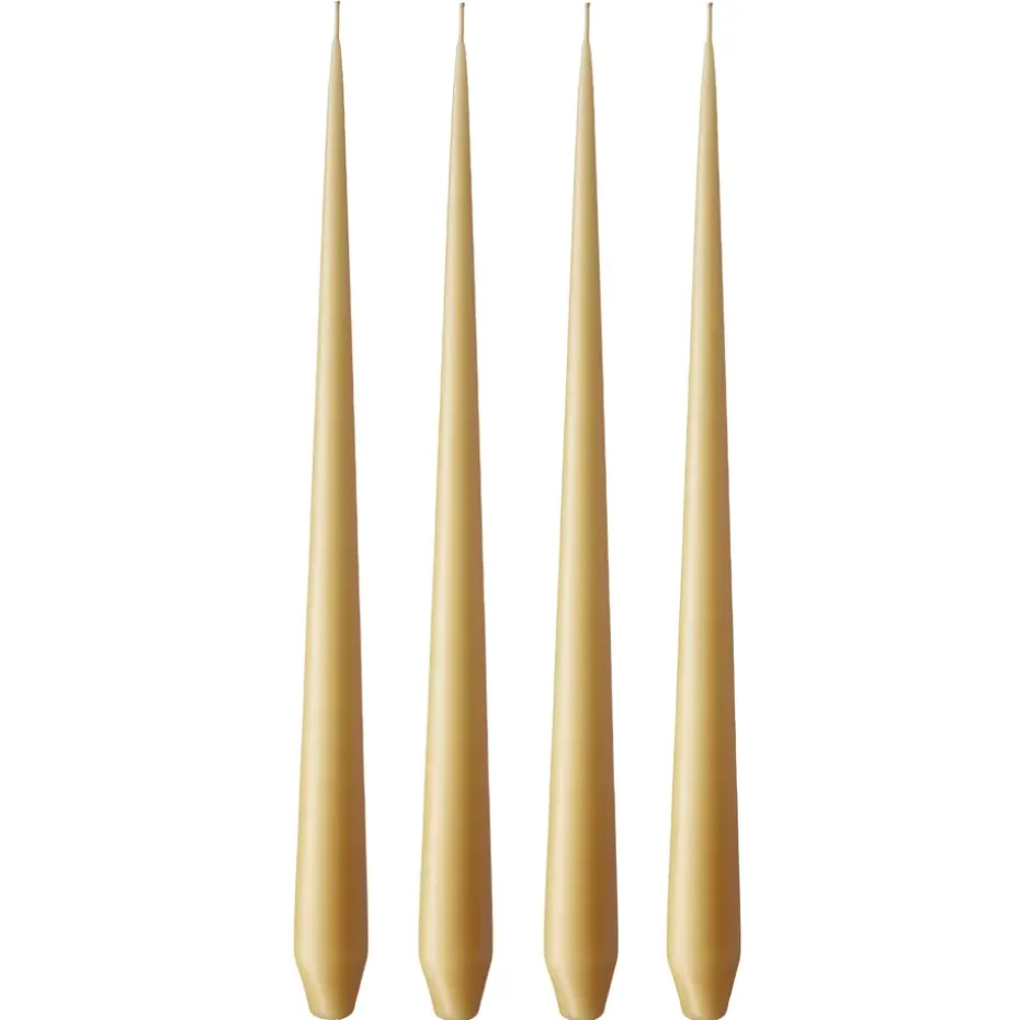 ester & erik 4 Velas mate, beige 14/2, 32 cm
