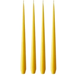 ester & erik 4 Velas mate, dark Lemon drop 15/2, 32 cm