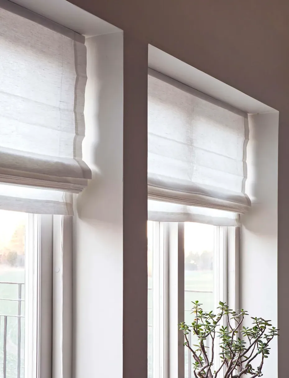 Estor Ebba 160x180 cm, blanco