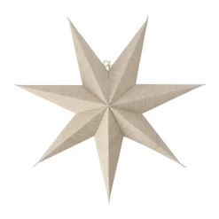 Estrella de Adviento Bare natural, 45 cm